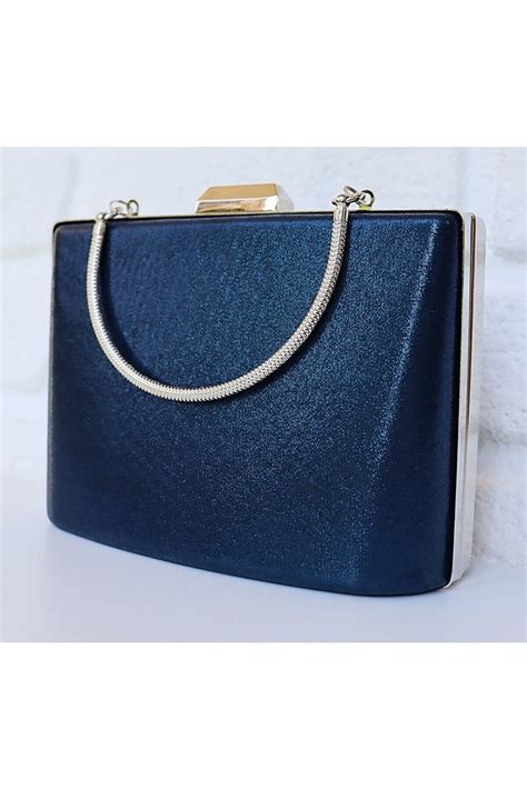 small navy bag for wedding.